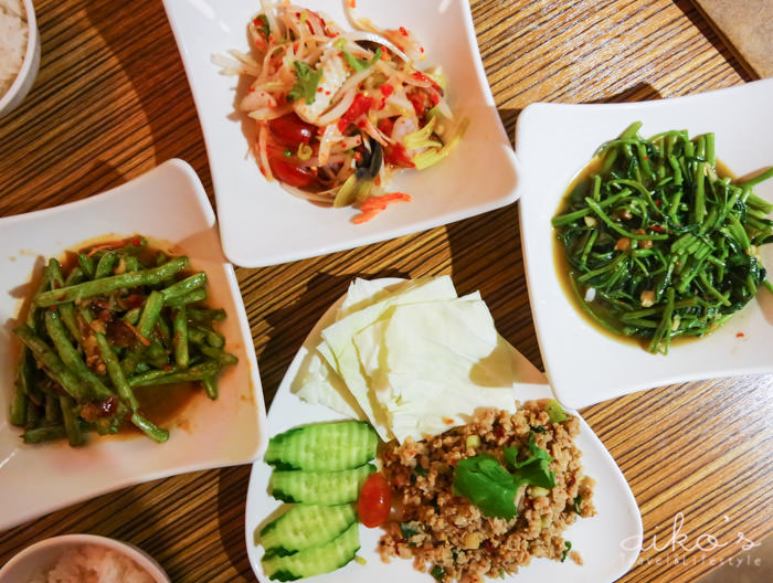 【異國美食】泰味廚房中和店，懷念泰國美味時的解毒去處。