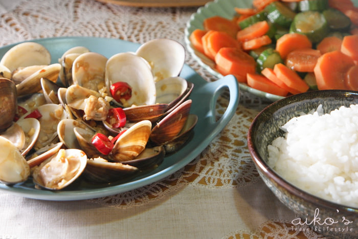 【中式料理】蒜辣蛤蜊，美味的重口味下飯菜。