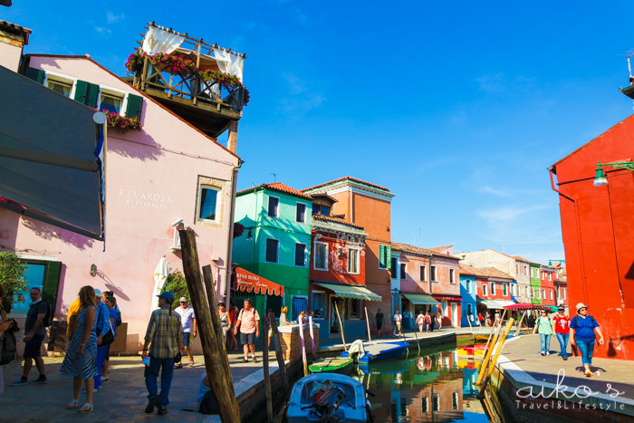 【歐遊42天】威尼斯必去三島詳細交通資訊：Burano彩色島、Murano玻璃島、Lido麗都島。