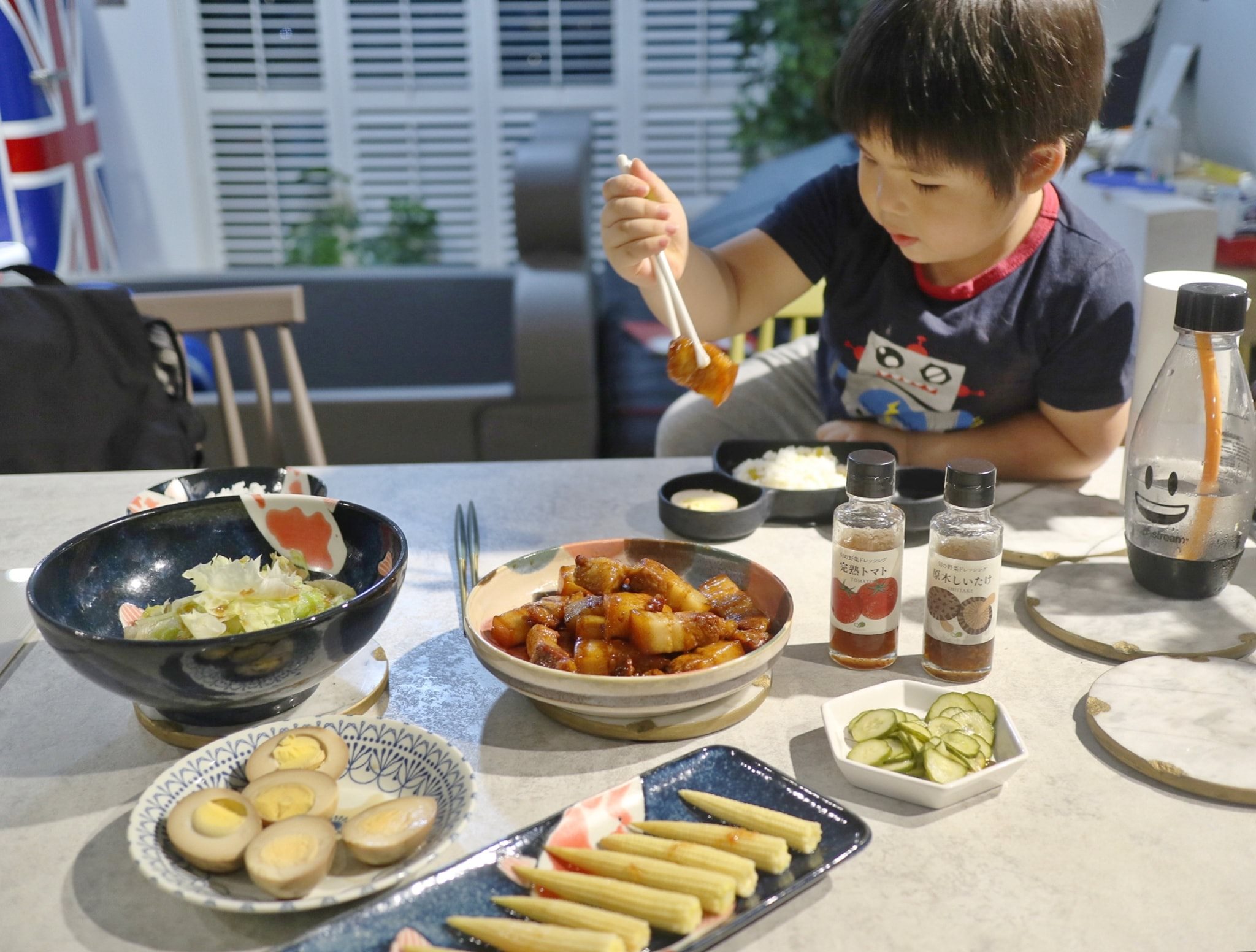 【日式料理】給孩子吃的全熟溏心蛋超簡單做法～