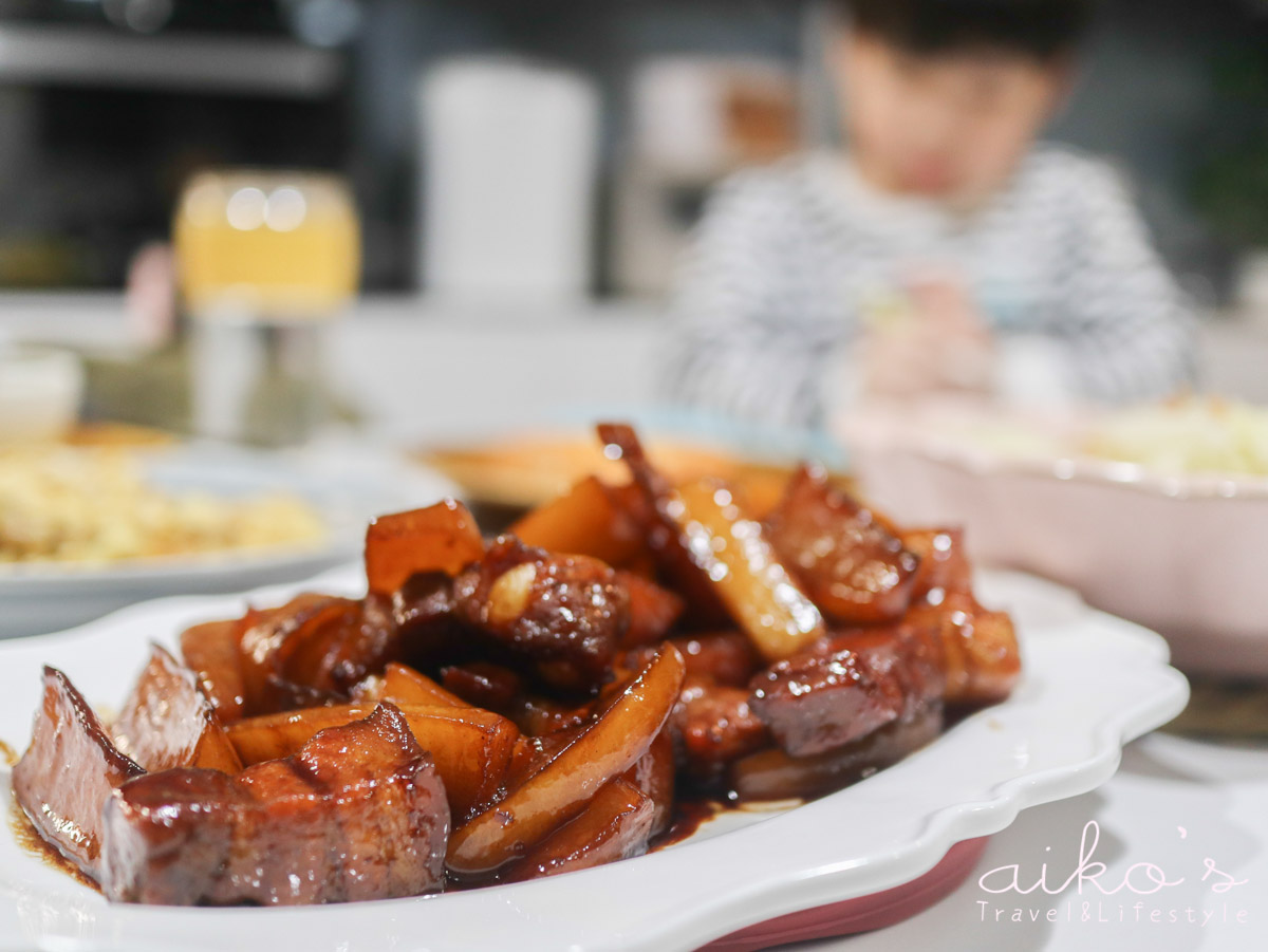 【中式料理】蘿蔔燒肉～配上正對時的白蘿蔔，紅燒肉更美味的進階版。