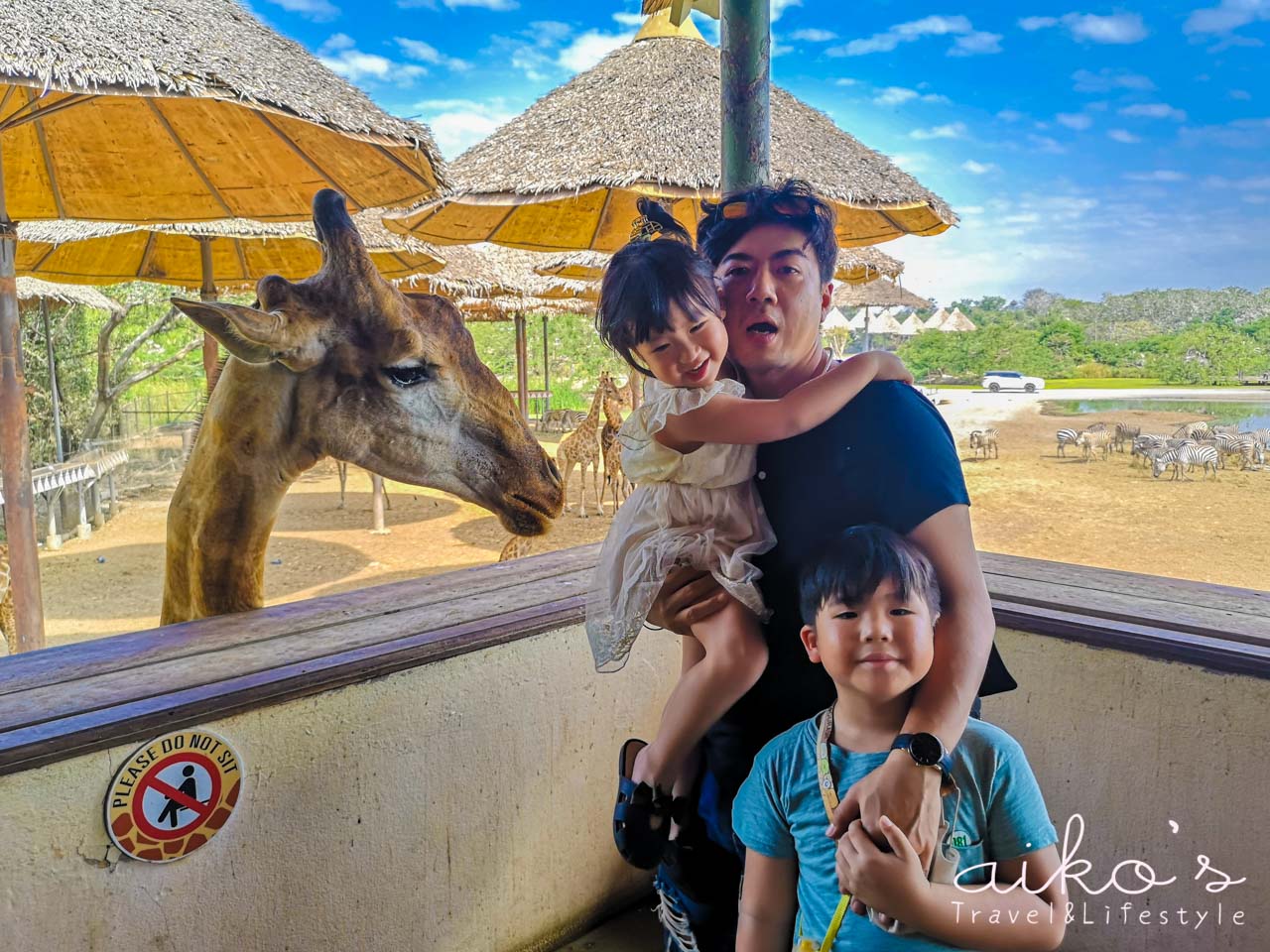 【泰國曼谷】賽佛瑞野生動物園、海洋公園全攻略｜親子必訪的包車看動物行程。
