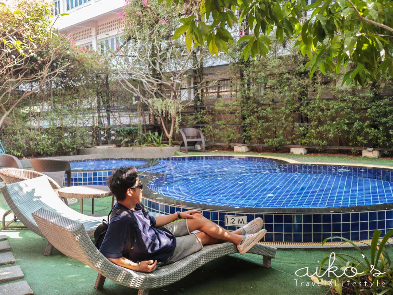 【泰國清邁】陌陌酒店 MOMO Hotel～兩大兩小一晚只要700還有泳池！週日市集就在前面，古城最熱鬧的區域。