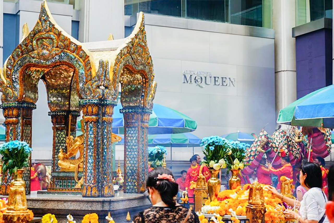 【泰國曼谷】四面佛拜法、還願舞蹈價格｜Erawan Shrine伊拉旺神壇。