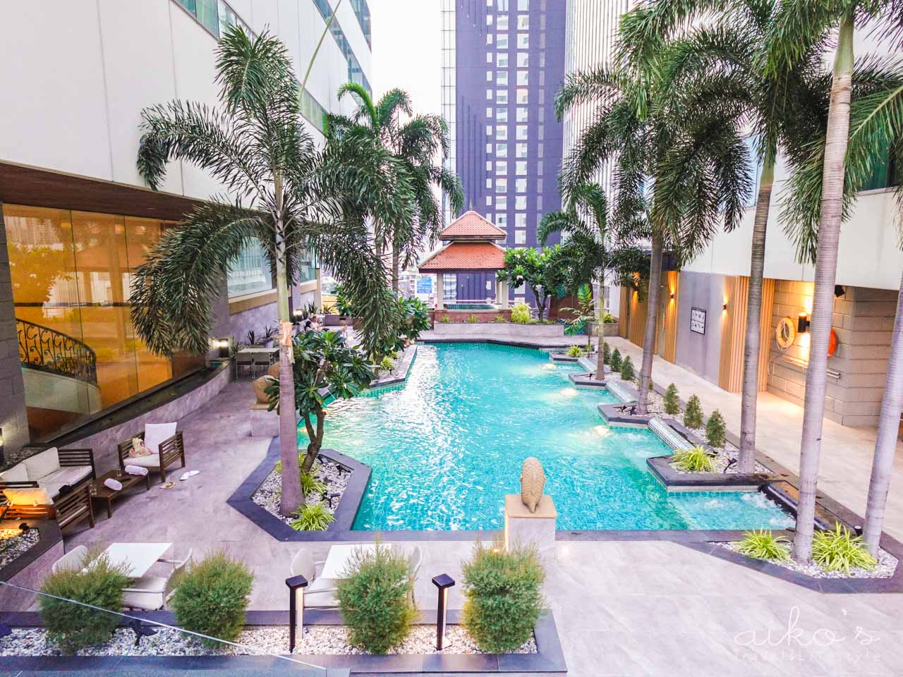 【泰國曼谷】Asok站旁茉莉花城市酒店｜雙臥室公寓式酒店～親子旅行交通方便、T21就在旁邊