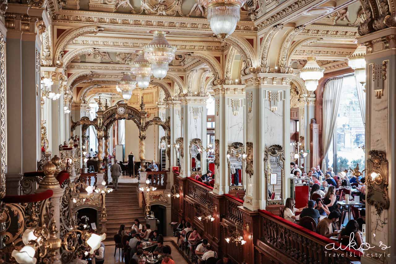 【匈牙利自助】歐洲百年咖啡店：布達佩斯紐約咖啡館 Café New York｜世界最美咖啡廳。