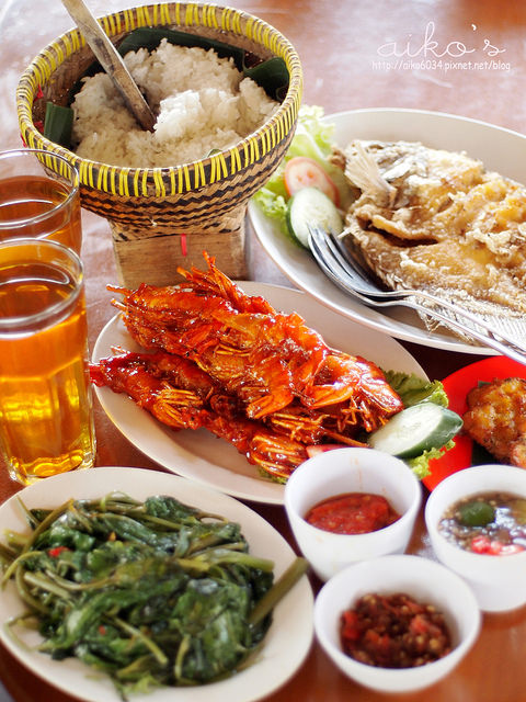 【遊峇里島】庫塔～食尚玩家推薦庫塔必吃：Bale Udang Mang Engking水上餐廳、MALIO BORA酥骨雞