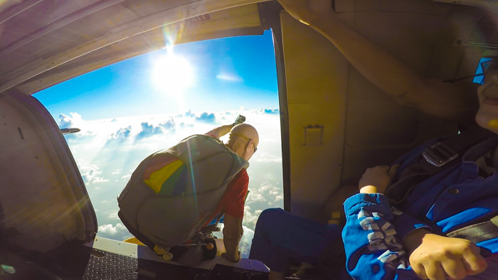 【樂遊關島】一生一定要體驗一次的Skydive高空跳傘，超越自己的挑戰。