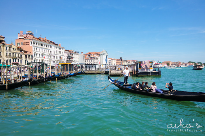 【歐遊42天】威尼斯～平民擺渡貢多拉traghetto gondola，2歐享受貢多拉氛圍。