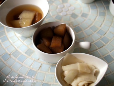 【中式料理】清冰箱時間～用剩下的蘿蔔，作出前菜，主菜與湯品吧！
