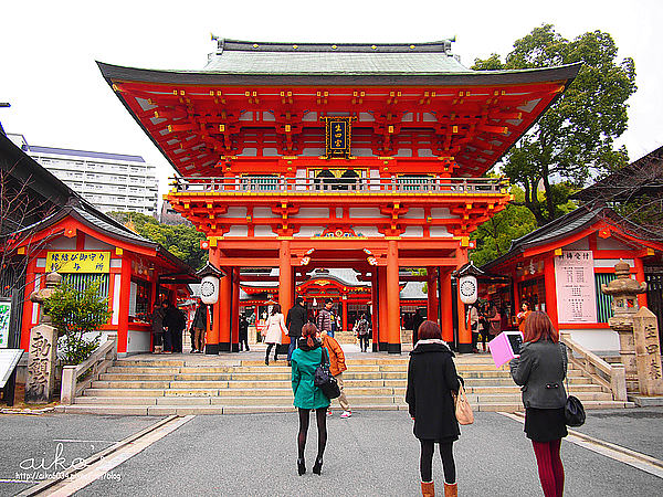 日本關西 神戶生田神社 藤原紀香結婚式舉辦地點 Aiko 手感溫度 愛生活