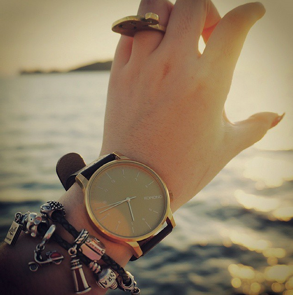 【時尚精品】海外購物～小東西Komono錶，怎麼能不擁有一支時尚大金錶！！！
