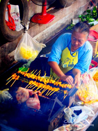 【泰國曼谷】大林江Ta Ling Chan Floating Market，人文滿滿的水上市場。
